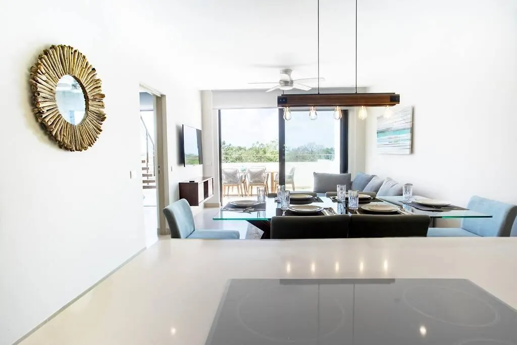 Apartment 4 Bed/3Bath Penthouse Lorena Ochoa-Corasol Playa del Carmen